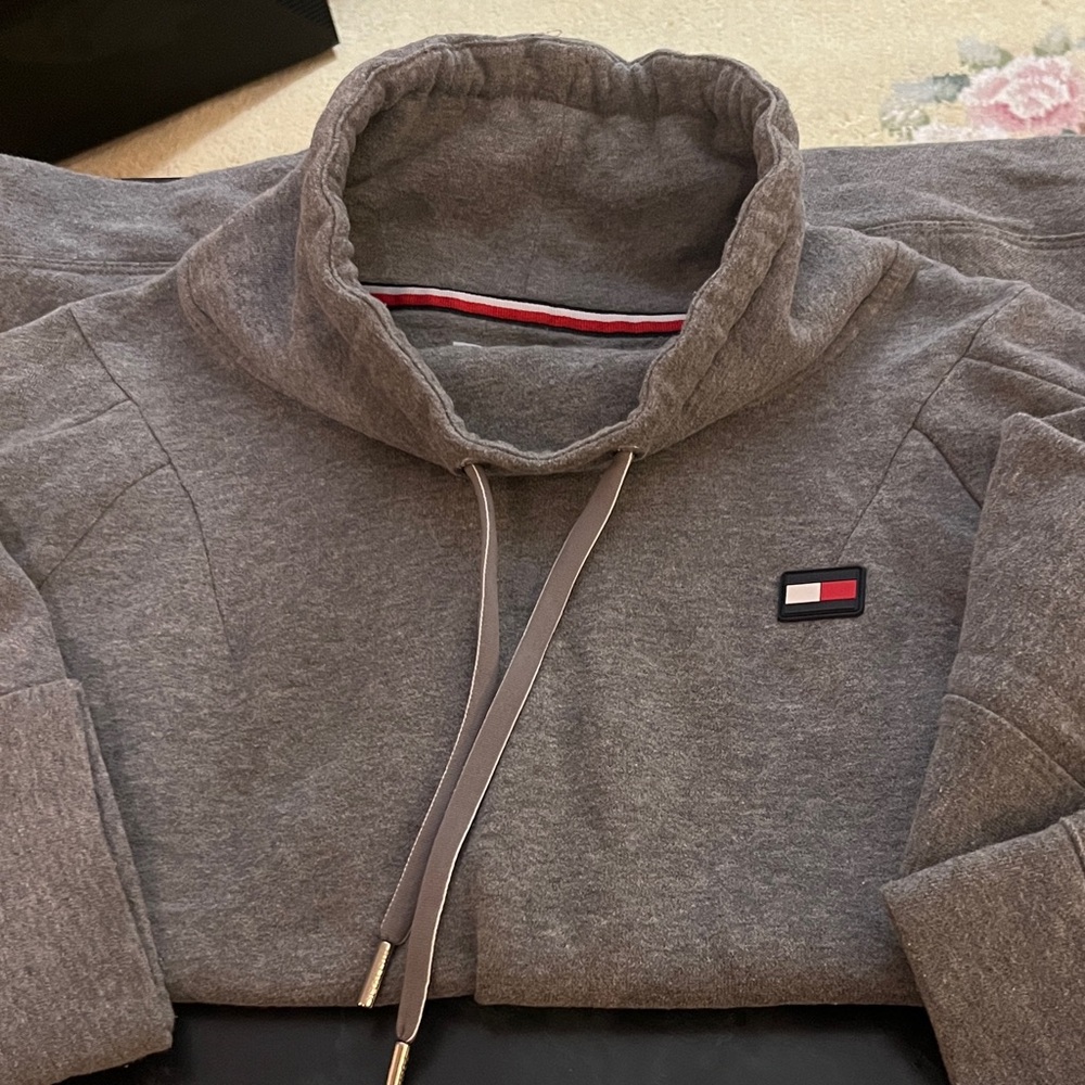 Tommy Hilfiger Charcoal Sweatshirt with Logo